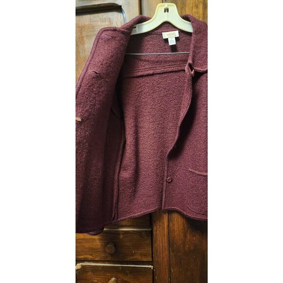 Talbots Petite Wool Sweater Jacket size Medium - Picture 4 of 7